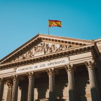 Spanish Parliament building